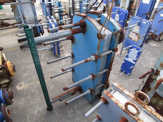 66 sq.ft., WCR, Carbon Steel frame, 316 S.S plates, 150 psi, 329&deg;F - Image 1