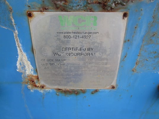 66 sq.ft., WCR, Carbon Steel frame, 316 S.S plates, 150 psi, 329&deg;F - Image 6