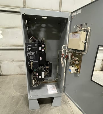 400 Amp. ASCO Automatic Transfer Switch N1 Enclosure Catalog Number E962340097XC - Image 1