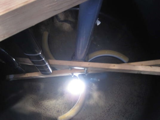 750 gallon Pfaudler, glass lined, 100 psi FV Int, 90 psi jacketed, 5 HP agitator, #1270686 - Image 7