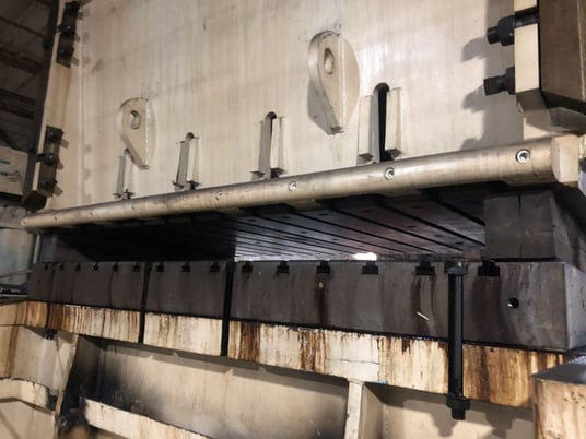 600 Ton, Warco #SC2-600-96-48, straight side double crank, 8" stroke, air clutch/brake, 30-60 SPM, 96" x 48" - Image 9