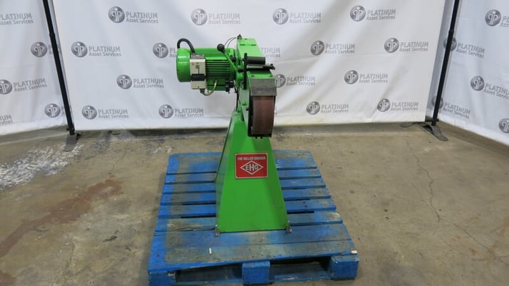 36" EHG #07580405NC, horizontal belt sander, serial #100177 - Image 3