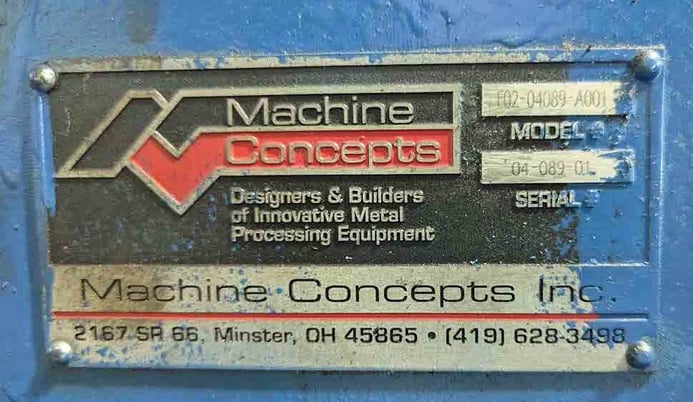 60" Machine Concepts, tension stand - Image 6