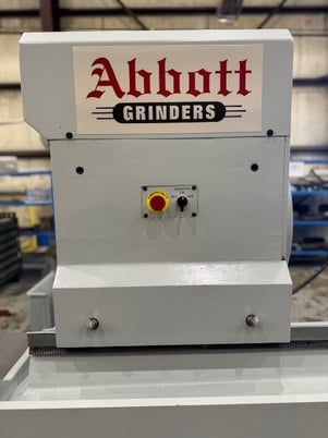 28" x 120" Abbott #A24120, roll grinder, 30" x 2"-4" x 12" grinding wheel, infeed ballscrew, 2024 - Image 5