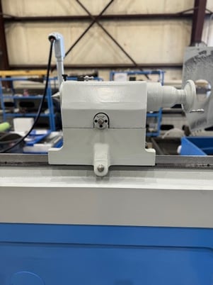 28" x 120" Abbott #A24120, roll grinder, 30" x 2"-4" x 12" grinding wheel, infeed ballscrew, 2024 - Image 6