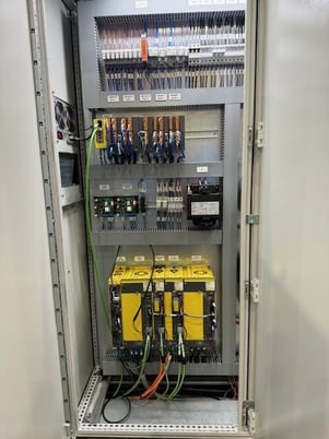 28" x 120" Abbott #A24120, roll grinder, 30" x 2"-4" x 12" grinding wheel, infeed ballscrew, 2024 - Image 8