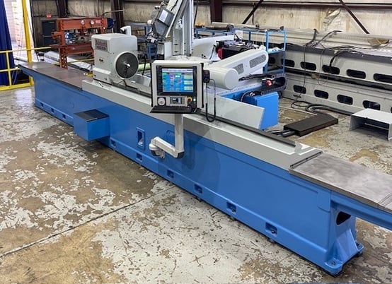 28" x 120" Abbott #A24120, plain grinder, 30" x 2"-4" x 12" grinding wheel, infeed ballscrew, 2024 - Image 1
