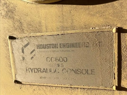 Houston Crane Engineers #CC600, hydraulic breakout machine, 1975, S46299 - Image 2