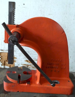 2 Ton, Famco #2, arbor press, plain lever, bench model - Image 2