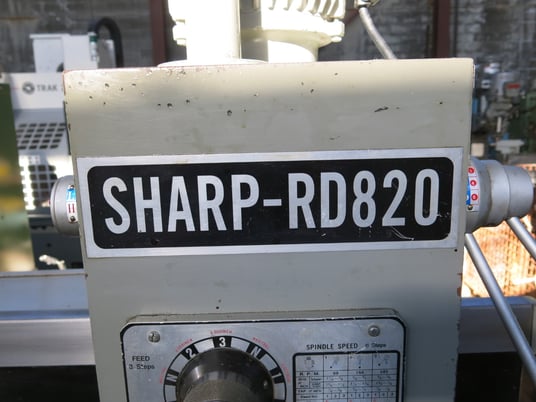 2' -8.2" Sharp #RD820, Radial Drill - Image 3