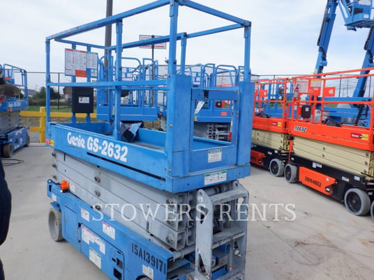 Genie Industries #GS2632E, Scissor Lift, 290 hours, S/N GS3215A-139171, 2015 - Image 1