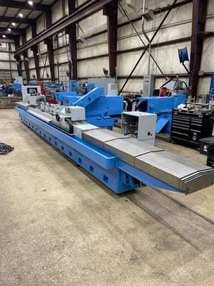 Abbott 14" x 120" Capco #A24120, roll grinder, 24" grinding wheel, 2024 - Image 2