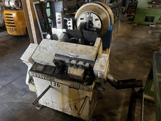 3/16" x 2-1/2" Hartford #0-500, high speed thread roller, 3" shank length, 5 HP, 250-500 PPM, Rotovane hopper - Image 1