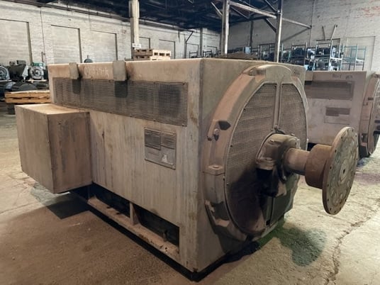 1500 HP 600 RPM General Electric, Frame 8511S, DPSB, 4160 Volts - Image 2