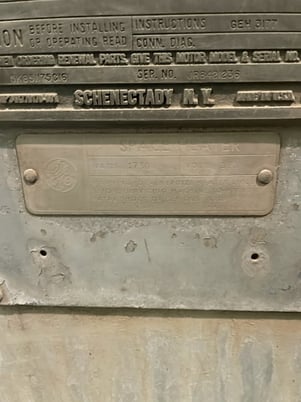 1500 HP 600 RPM General Electric, Frame 8511S, DPSB, 4160 Volts - Image 3