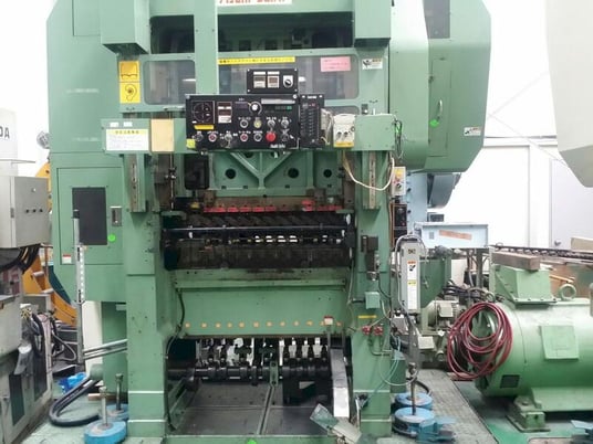 45 Ton, Asahi Seiki #STP-45, 12 Station Transfer Press, 1995 - Image 1