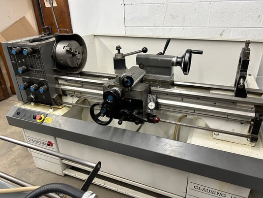 13" x 40" Clausing #Student-2500, toolroom lathe, 8" swing over cross slide, inch/metric, 3-jaw 8" chuck, 2000 - Image 1
