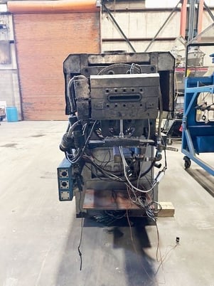3.93" Leistritz #ZSE-100-GLAAX, co-rotating screw extruder, 442 HP, 1600 RPM DC motor w/SCR Control, 2002 - Image 2