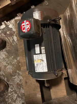 10 HP 1755 RPM Emerson, Frame 215TC, 208-230/460 Volts, Squirrel Cage, refurbished - Image 2