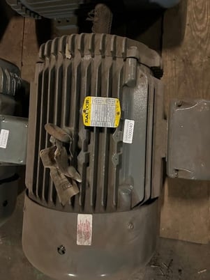 20 HP 1625 RPM Baldor, Fr. 286U, 208-230/460 Volts, Squirrel Cage, Refurb - Image 2