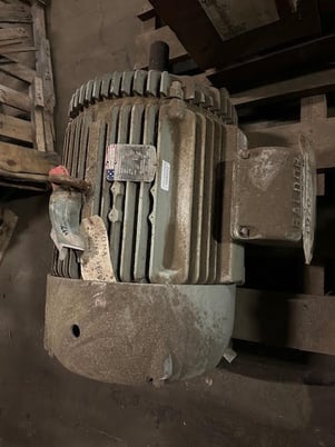 20 HP 1160 RPM Baldor, Fr. 326U, 460 Volts, Squirrel Cage, EOK - Image 2