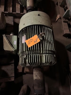 50 HP 875 RPM Reliance, Frame 404T, 460 Volts, Squirrel Cage, electrically OK - Image 2