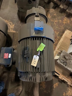 60 HP 1180 RPM Blue Max, Frame 405T, 460 Volts, Squirrel Cage, electrically OK - Image 2