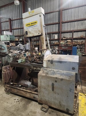 20" Hyd-Mech #V-18, tilting vertical band saw, 20" x 1-1/4" blade, 7-1/2 HP, 2001 - Image 7