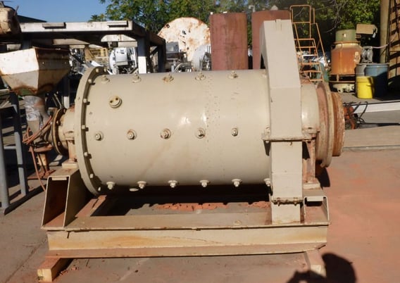 30" x 54" Denver, ball mill, 10 HP, steel liners - Image 1