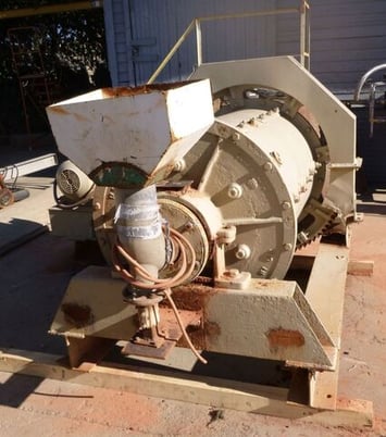 30" x 54" Denver, ball mill, 10 HP, steel liners - Image 2