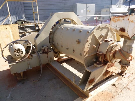 30" x 54" Denver, ball mill, 10 HP, steel liners - Image 3
