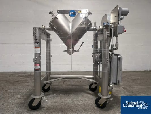 Patterson-Kelley Co Twin Shell Dry Blender Station, serial #C420026 - Image 1