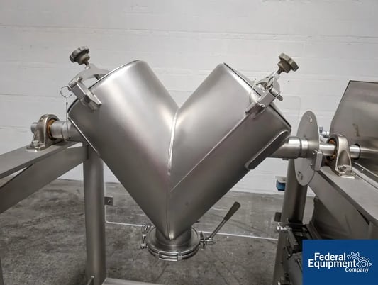 Patterson-Kelley Co Twin Shell Dry Blender Station, serial #C420026 - Image 6