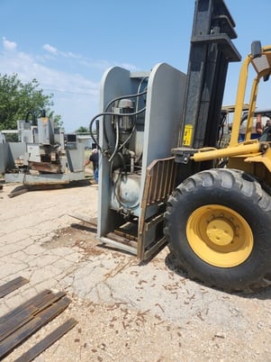50 Ton, Denison MultiPress #FN50-10H-Special, C-frame straightening press, 15" stroke, 10 HP - Image 1