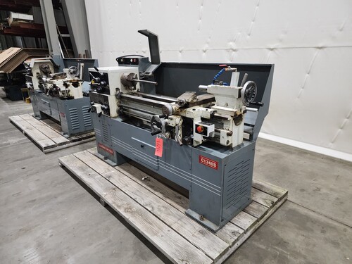 13" x 40" Clausing Metosa #C1340S, geared head lathe, 6.89" swing over cross slide, taper attachment, #17146 - Image 2