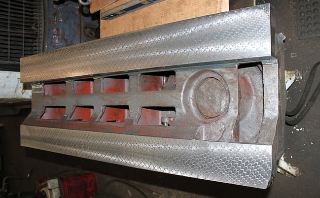 72" Webster & Bennett #72-EM, vertical turret lathe, cross rail & turret slide re-grind, re-scrape & flake - Image 1