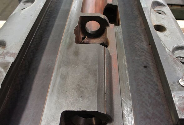 72" Webster & Bennett #72-EM, vertical turret lathe, cross rail & turret slide re-grind, re-scrape & flake - Image 6
