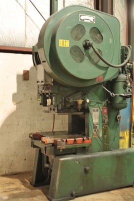 75 Ton, Danly #75, 5" stroke of slide, 15" Shut Height, 36" x24" bed, air clutch/brake1975, #50690 - Image 9