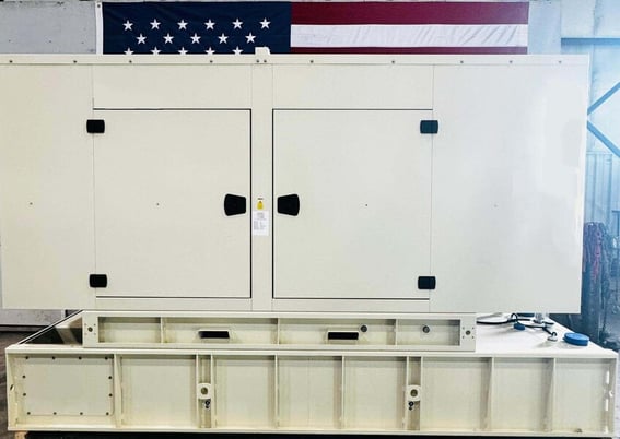 200 KW Model #EPG200P, diesel generator, sound attenuated enclosure, 120/208 Volts, critical silencer, new - Image 1