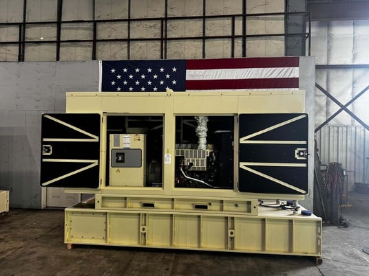 200 KW Model #EPG200P, diesel generator, sound attenuated enclosure, 120/208 Volts, critical silencer, new - Image 2