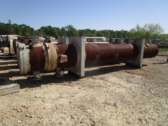 2832 sq.ft., 314 psi shell, 301 psi tube, Heat Exchanger, 450&deg;F shell, 480&deg;F tube - Image 1