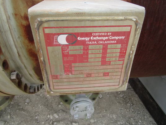 2832 sq.ft., 314 psi shell, 301 psi tube, Heat Exchanger, 450&deg;F shell, 480&deg;F tube - Image 8