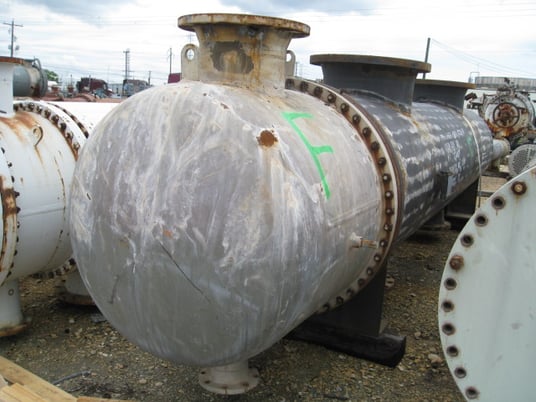 2702 sq.ft., 163 psi shell, 125FV psi tube, Heat Exchanger, 500&deg;F shell, 650&deg;F tube - Image 1