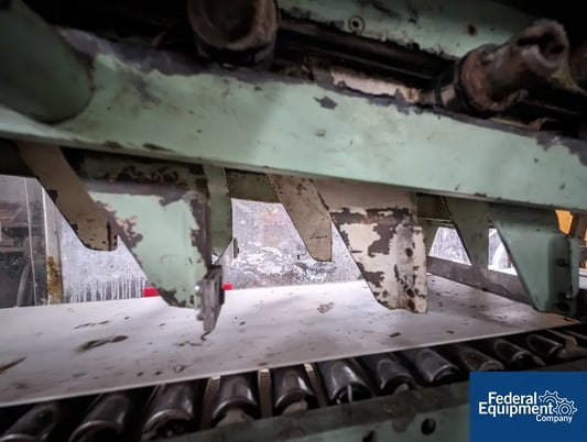 Mazzoni #TVA/A, biller log cutter, approx 4.5" centers, set up for 9" logs, 1984 - Image 8