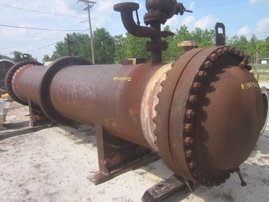 1821 sq.ft., 300 psi shell, Southern Heat Exchanger, heat exchanger, 600 psi tube, 600&deg;F shell, 600&deg;F tube - Image 1