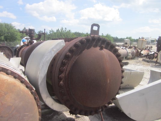 1821 sq.ft., 300 psi shell, Southern Heat Exchanger, heat exchanger, 600 psi tube, 600&deg;F shell, 600&deg;F tube - Image 3