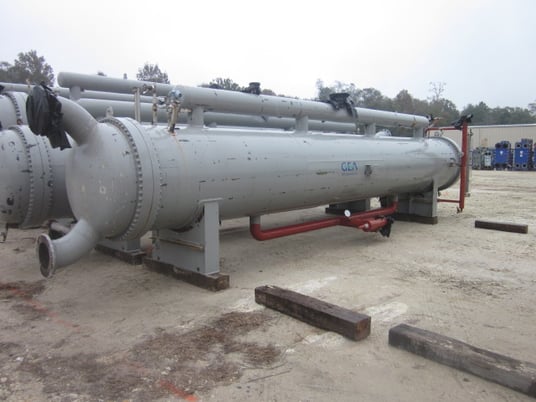 5601 sq.ft., 450 psi shell, Gea-Fes iIN, heat exchanger, 250 psi tube, 200&deg;F shell, 200&deg;F tube, 2005 - Image 1