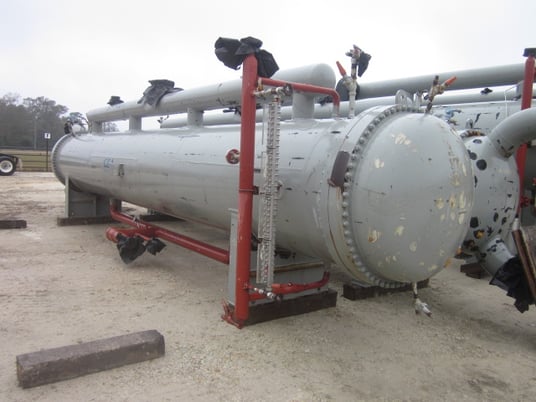 5601 sq.ft., 450 psi shell, Gea-Fes iIN, heat exchanger, 250 psi tube, 200&deg;F shell, 200&deg;F tube, 2005 - Image 4