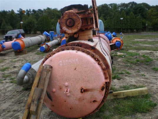 3165 sq.ft., 90 psi shell, Whiting, heat exchanger, 90 psi tube, 120&deg;F shell/tube - Image 1