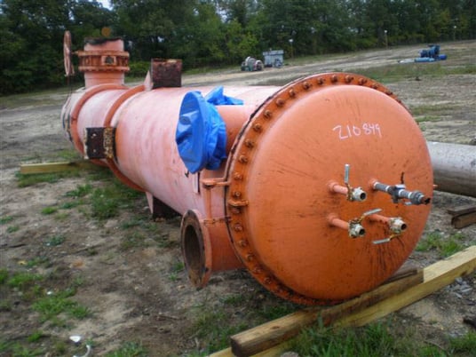 3165 sq.ft., 90 psi shell, Whiting, heat exchanger, 90 psi tube, 120&deg;F shell/tube - Image 2